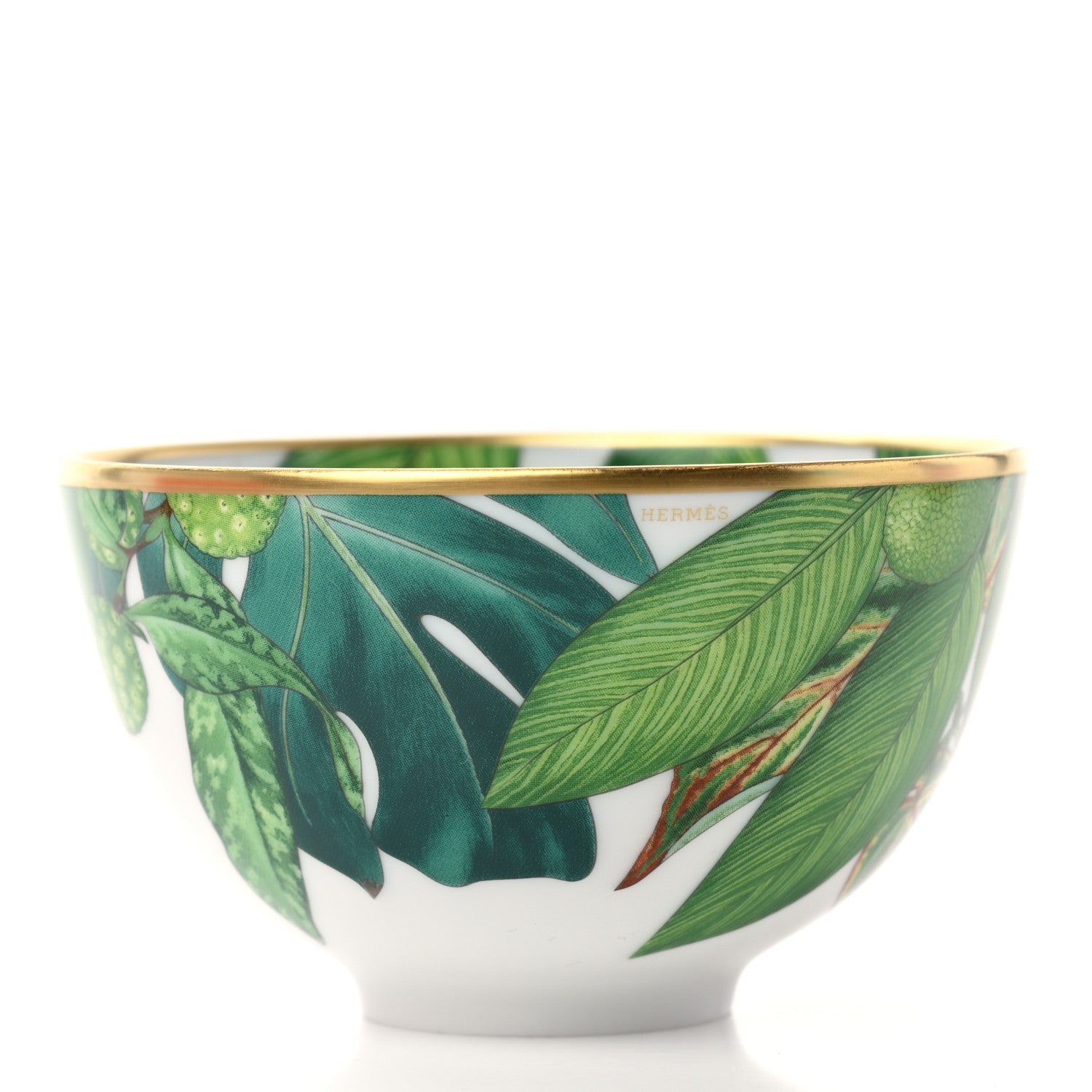 Hermes Porcelain Small Passifolia Bowl 3 of 6