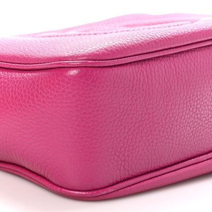 Gucci Cellarius Calfskin Small Soho Disco Bag Bright Bouganville 9 of 11
