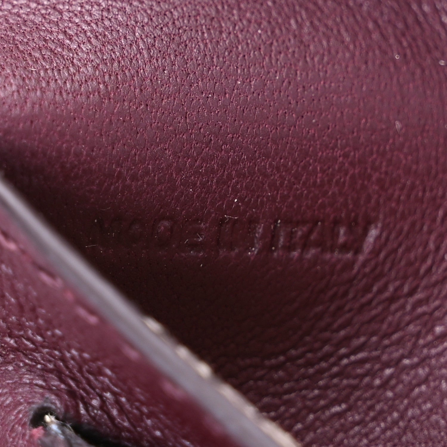 Givenchy Sugar Goatskin Pandora Double Zip Wallet Oxblood Red 8 of 10