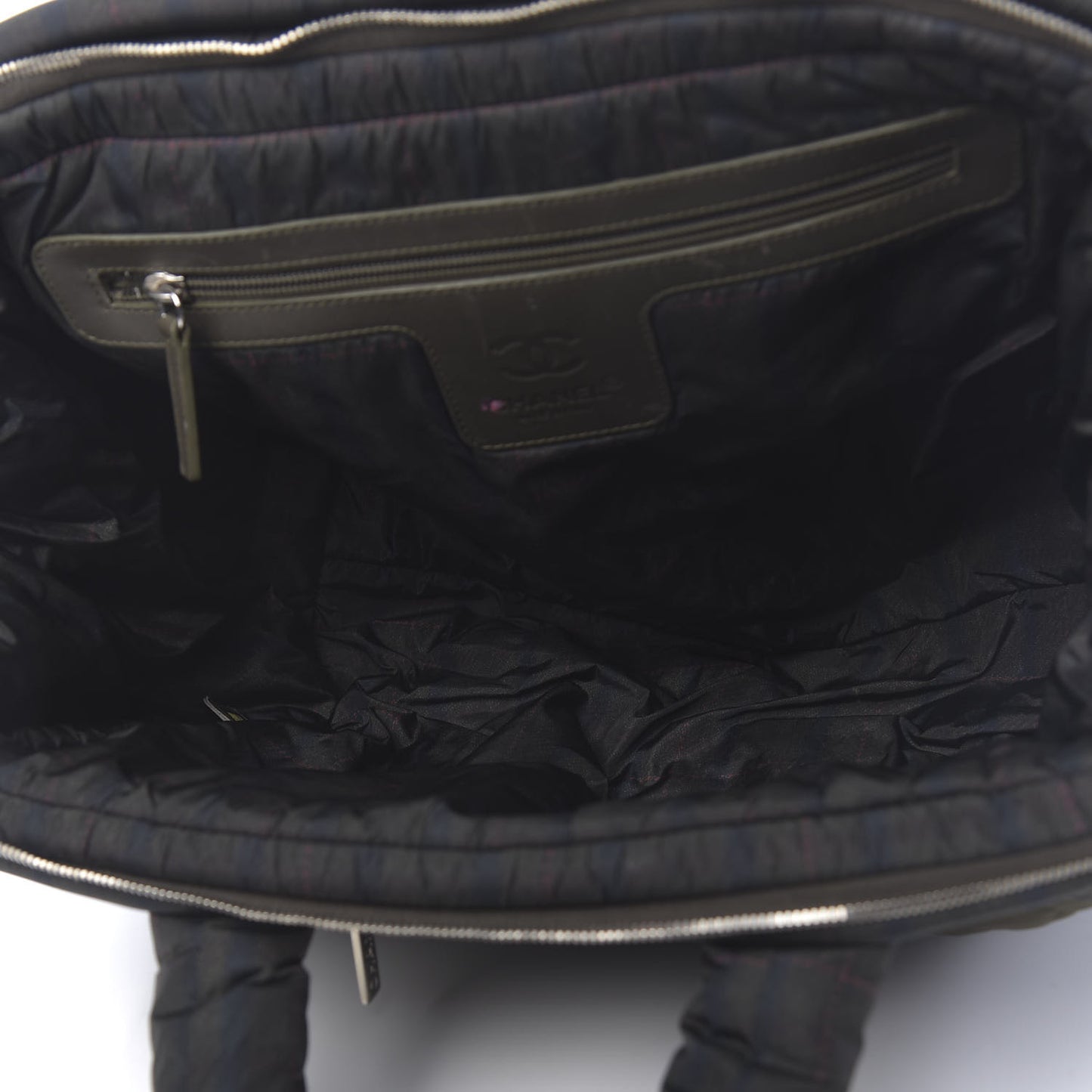 Nylon Quilted Coco Cocoon Bowler Khaki