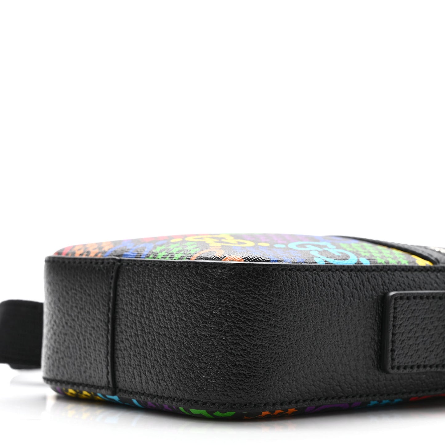 GG Supreme Monogram Psychedelic Messenger Bag Black