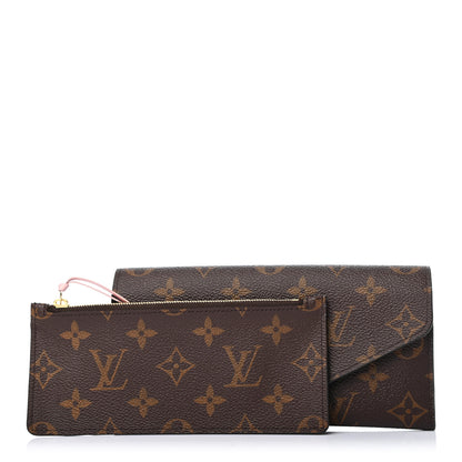 Louis Vuitton Monogram Josephine Wallet Rose Ballerine 1 of 6