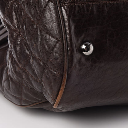 Chanel Calfskin Medium Perfect Day Tote Dark Brown 8 of 12
