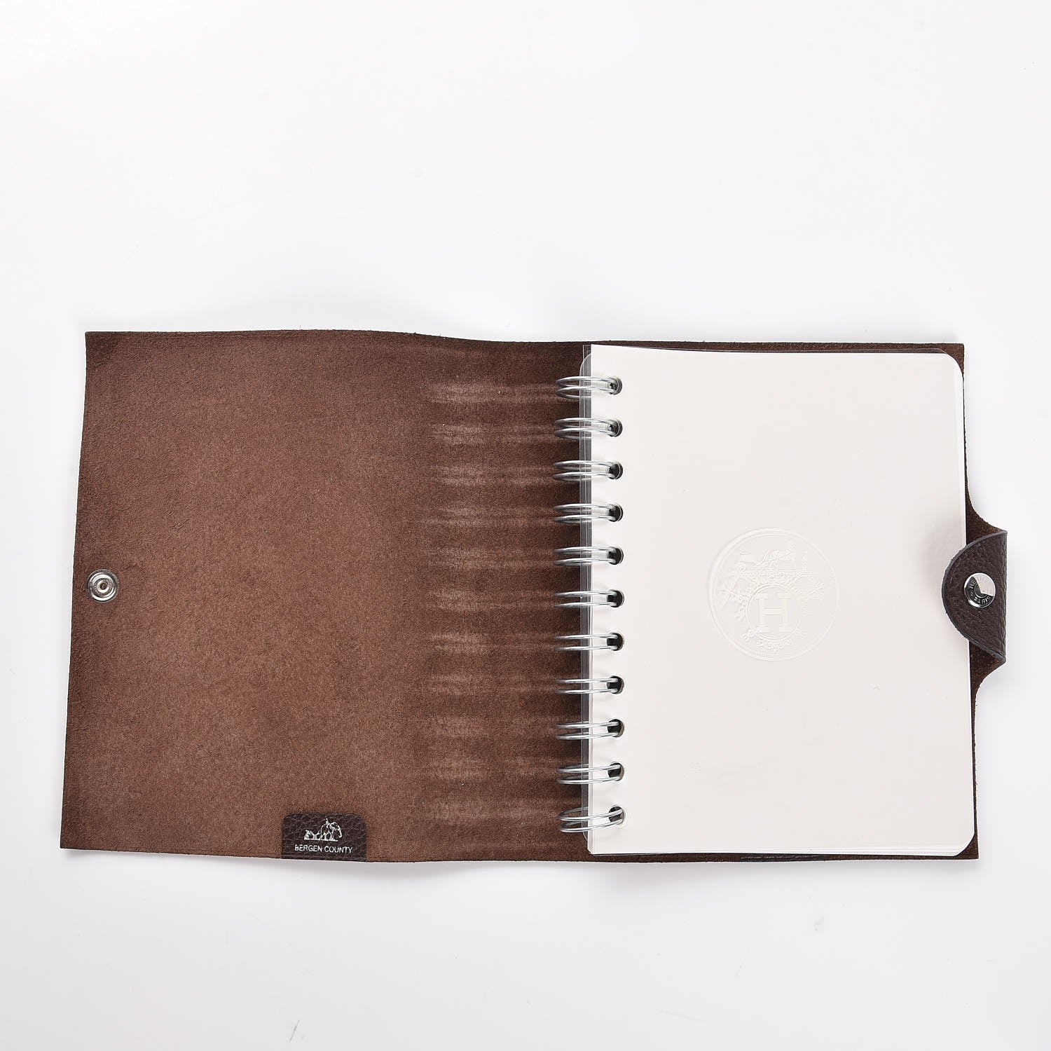 Hermes Togo Ulysse PM Agenda Cover Chocolate 5 of 8