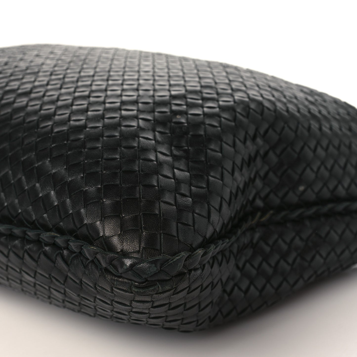 Nappa Intrecciato Large Veneta Hobo Black