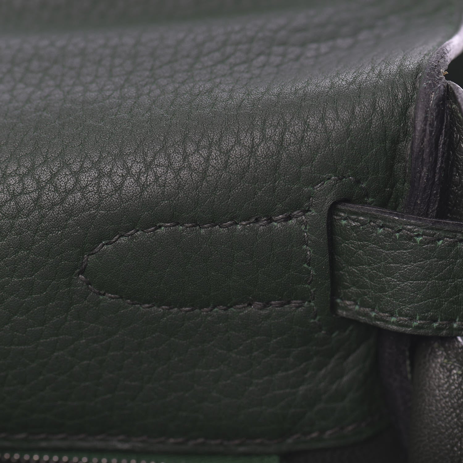 Hermes Togo Kelly Ado Backpack Vert Fonce 15 of 32