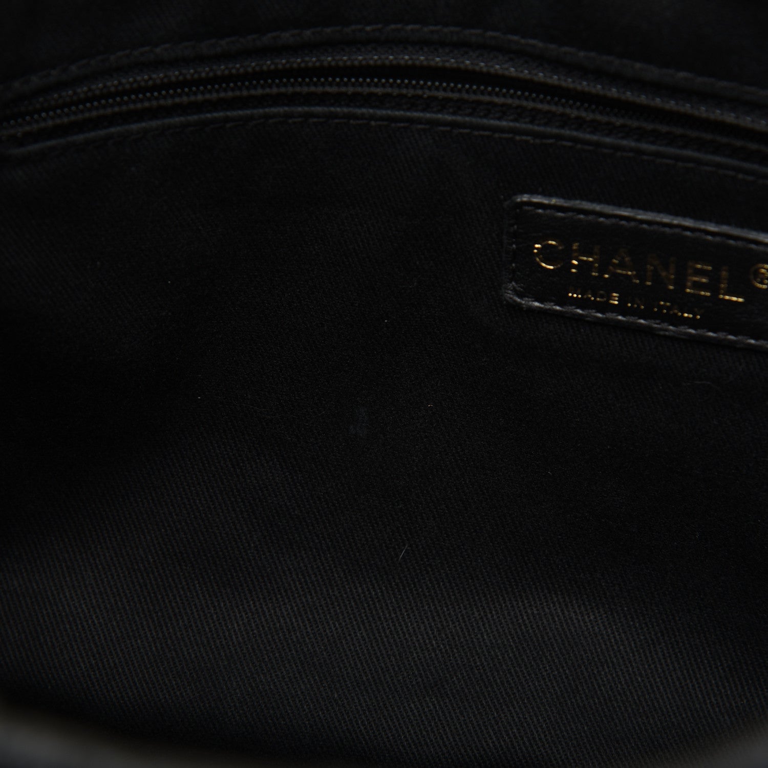Chanel Caviar Quilted CC Timeless Soft Tote Black 12 of 19