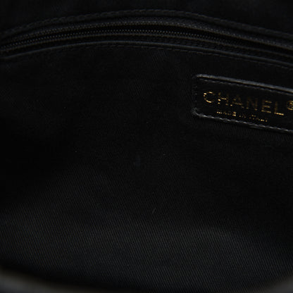 Chanel Caviar Quilted CC Timeless Soft Tote Black 12 of 19