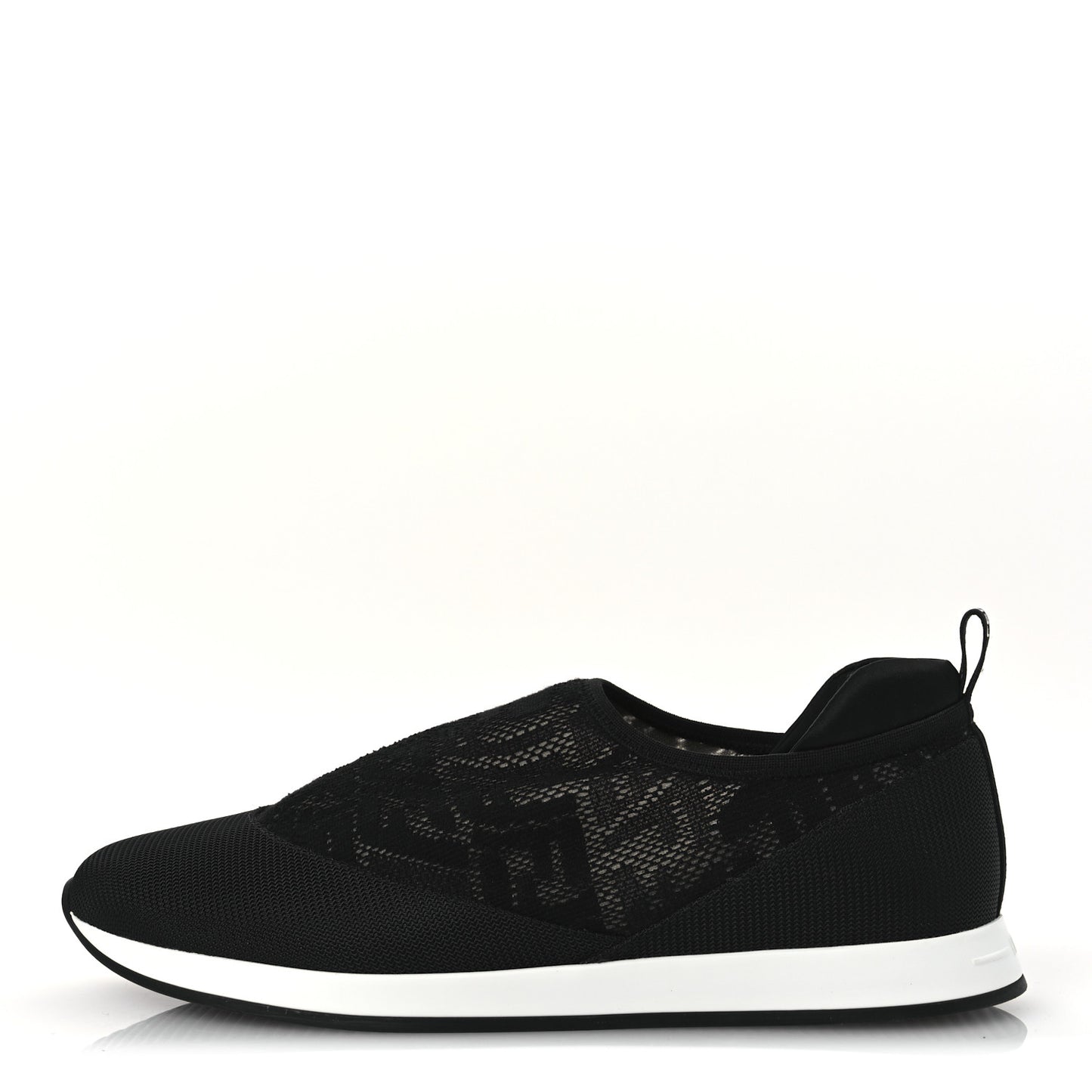 X SARAH COLEMAN Mesh FF Vertigo Runner Slip On Sneakers 39 Black
