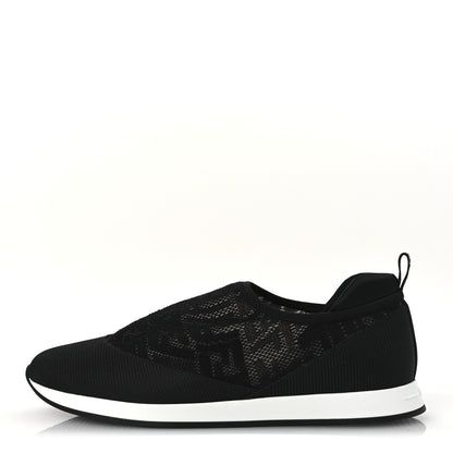 Fendi X SARAH COLEMAN Mesh FF Vertigo Runner Slip On Sneakers 39 Black 1 of 12