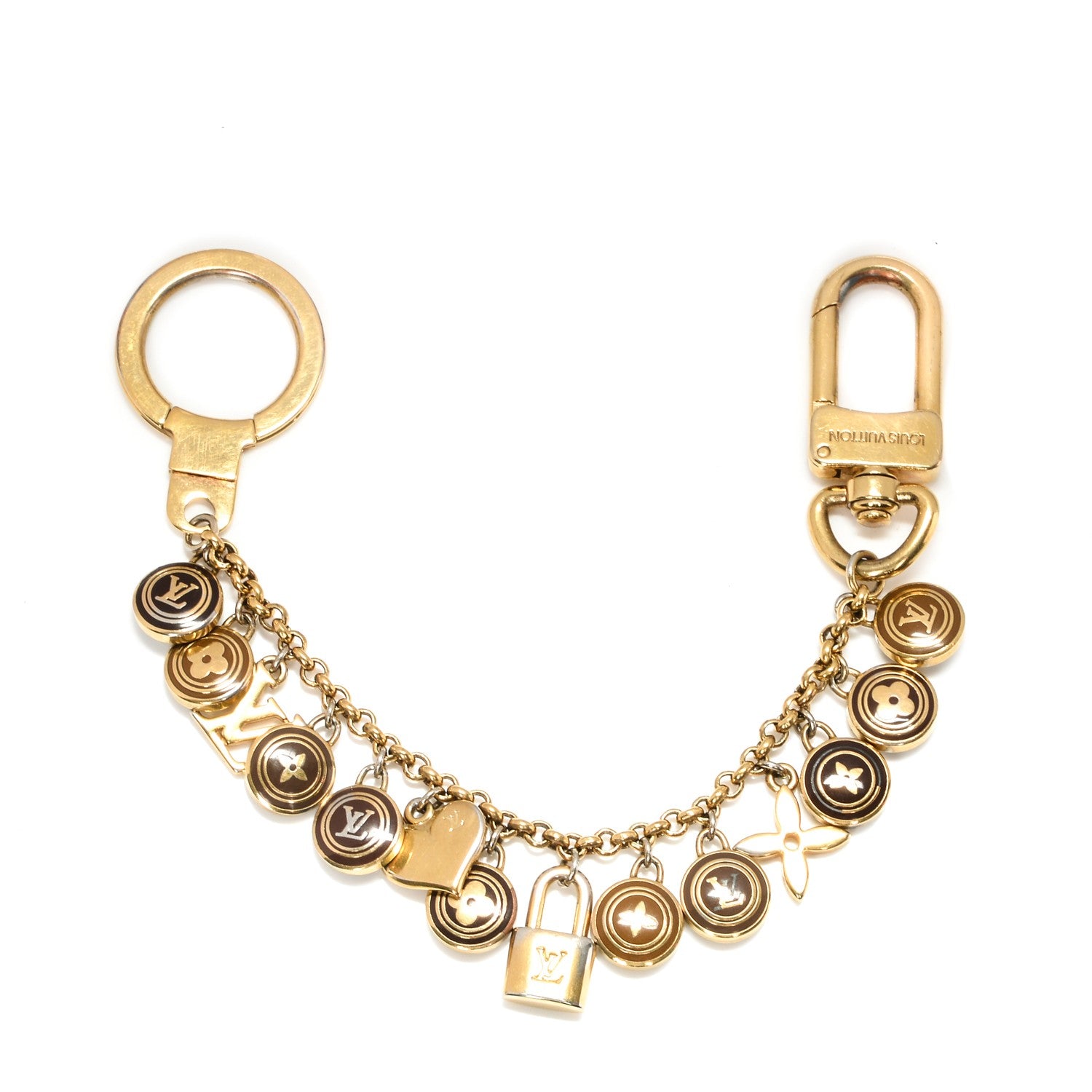 Louis Vuitton Pastilles Key Chain Bag Charm Brown 1 of 4