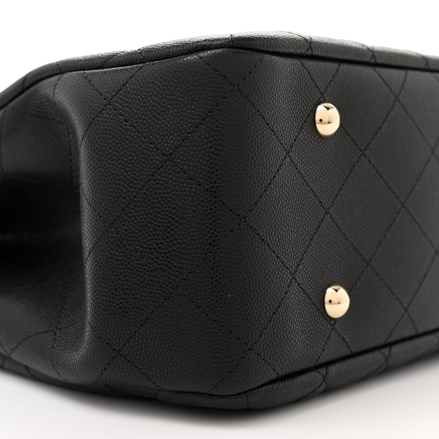 Chanel Caviar Quilted Large Shopping Tote Black 9 of 10