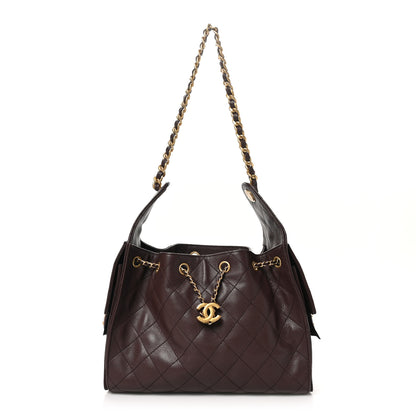 Chanel Caviar Quilted Small Chanel 25 Handbag Dark Brown 1 of 11