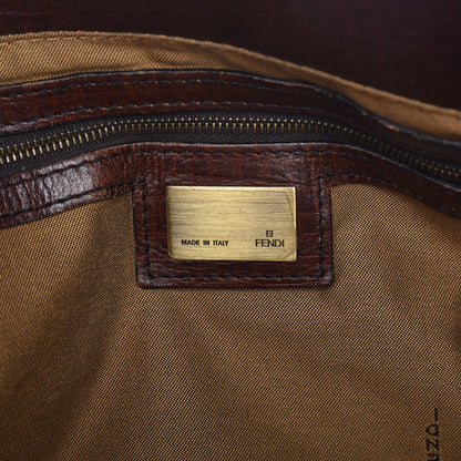 Fendi Velvet Zucca Bag De Jour Tobacco 6 of 13