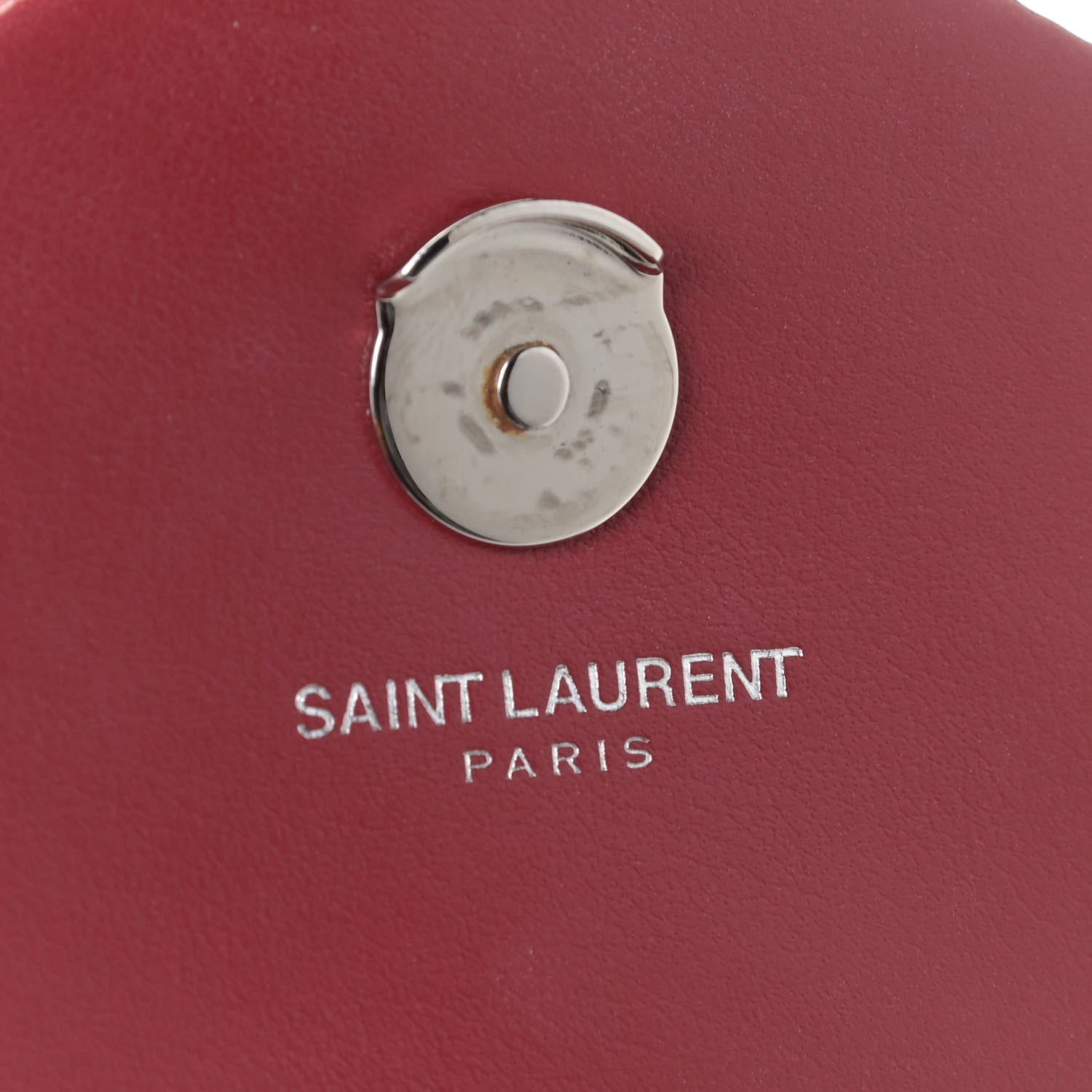 Saint Laurent Calfskin Y Quilted Monogram Toy Loulou Crossbody Bag New Lipstick 8 of 11