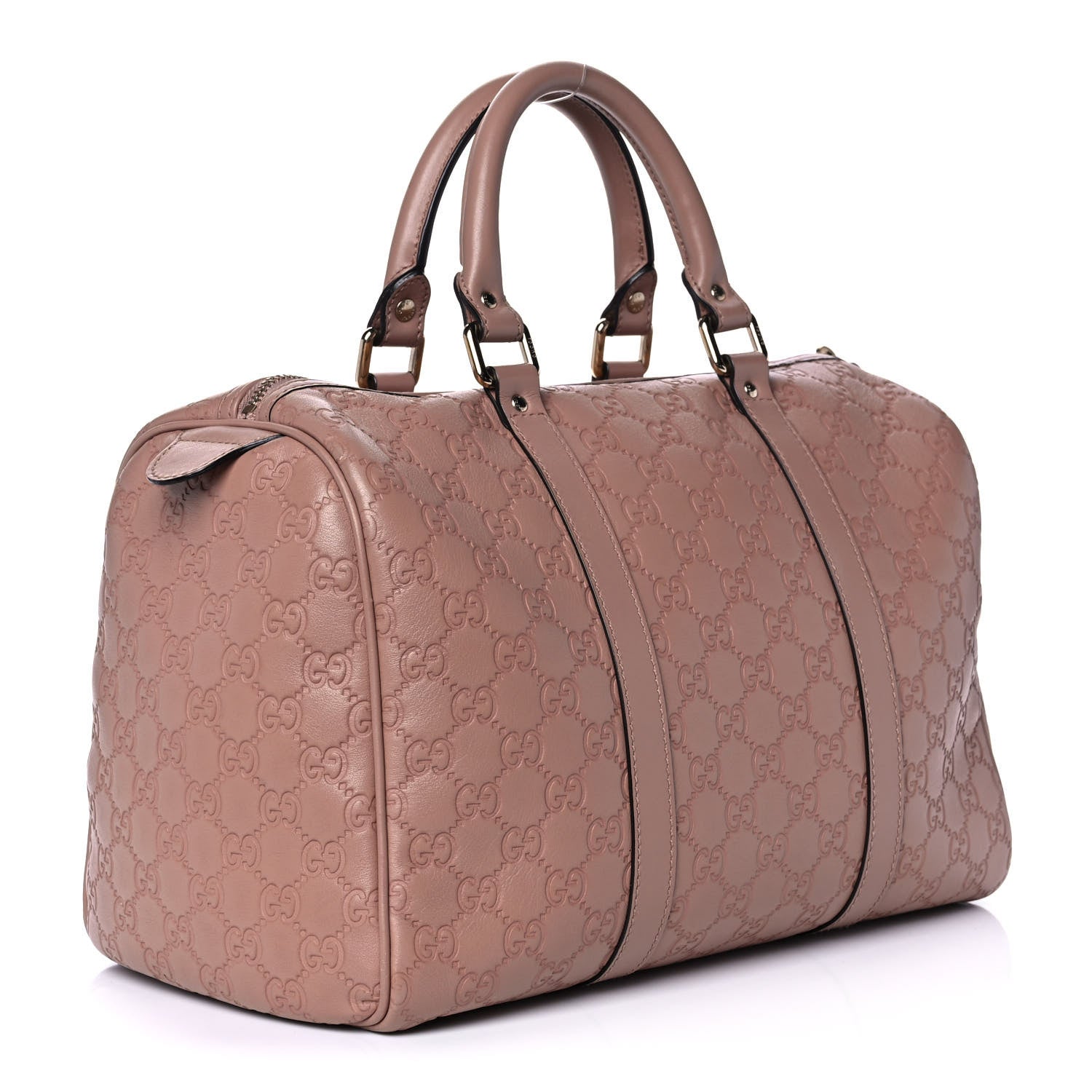 Gucci Guccissima Medium Joy Boston Winter Rose 3 of 14