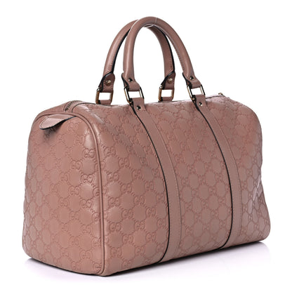 Gucci Guccissima Medium Joy Boston Winter Rose 3 of 14