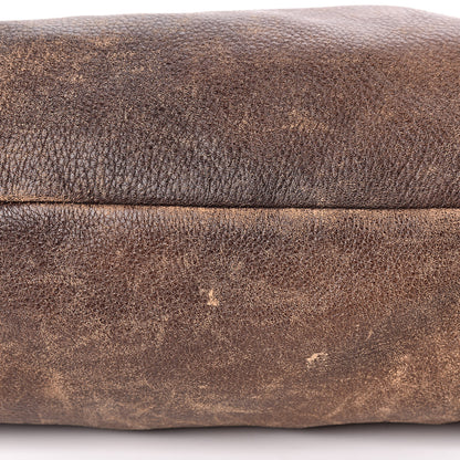 Prada Deerskin Tamponato Hobo Brown 14 of 14