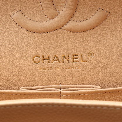 Chanel Caviar Quilted Small Double Flap Beige 6 of 10