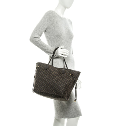 Louis Vuitton Monogram Idylle Neverfull MM Fusain 2 of 7