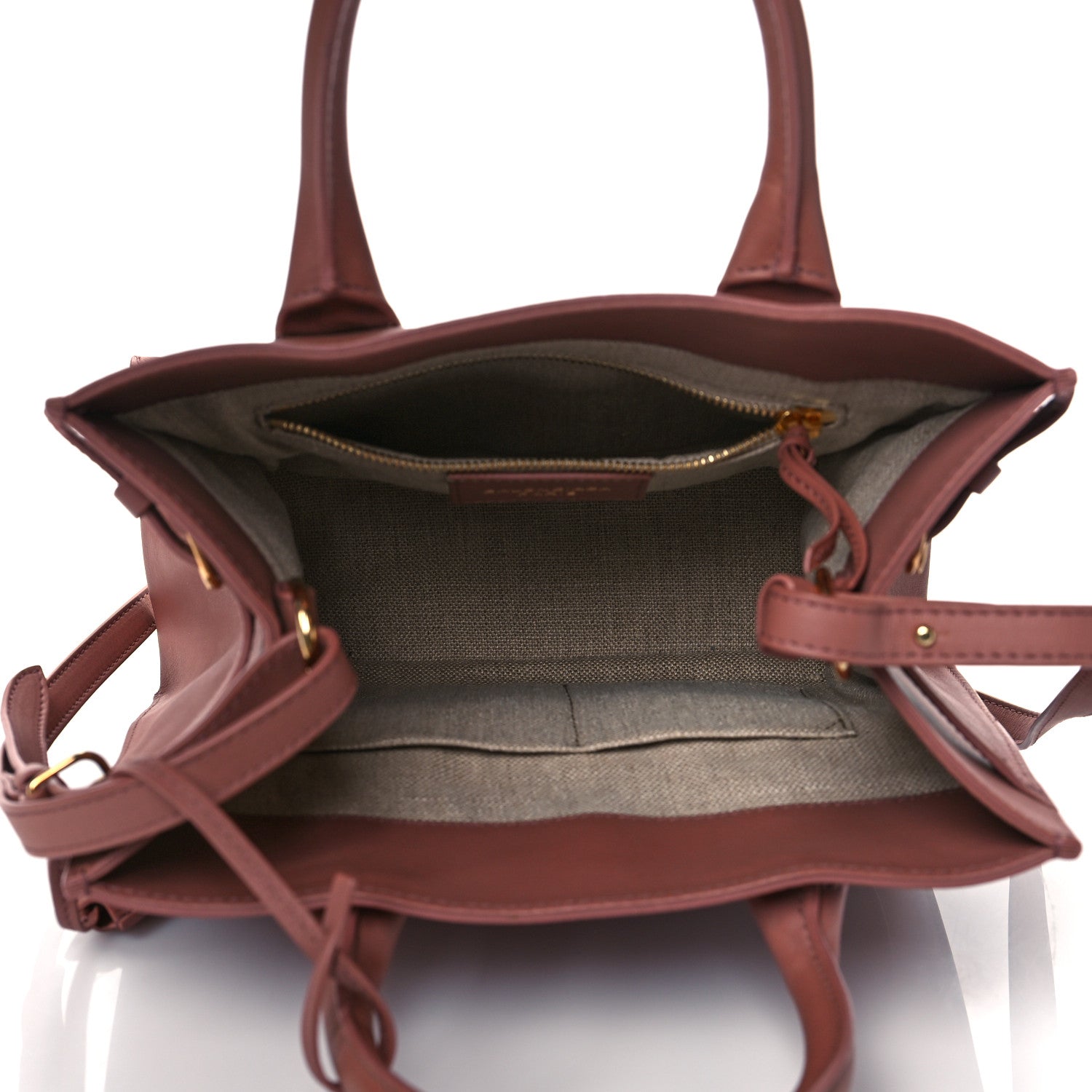 Balenciaga Calfskin Padlock Mini All Afternoon Tote Pink 5 of 11