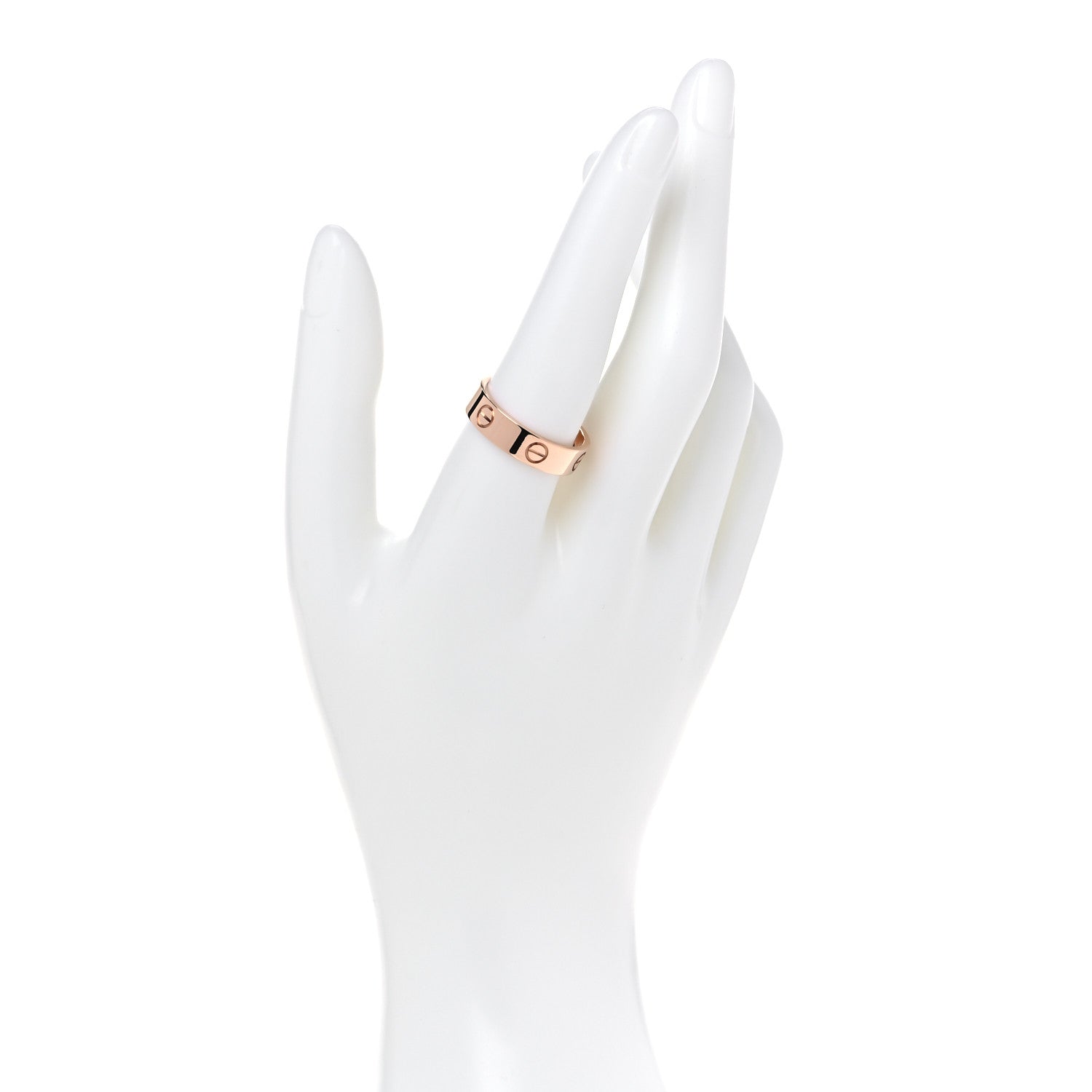 Cartier 18K Pink Gold 5.5mm LOVE Ring 60 9 2 of 6