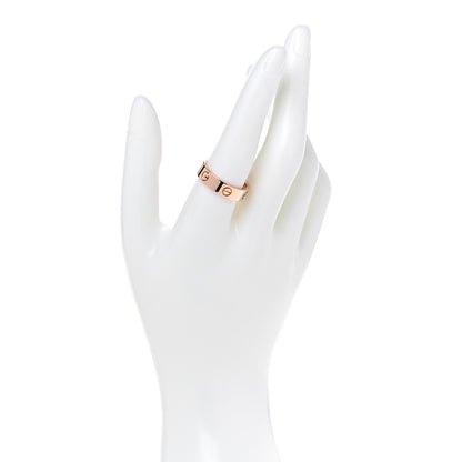 Cartier 18K Pink Gold 5.5mm LOVE Ring 60 9 2 of 6