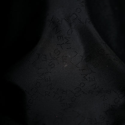 Stella McCartney Cotton Canvas Leopard Small Falabella Fold Over Tote Grey 11 of 13