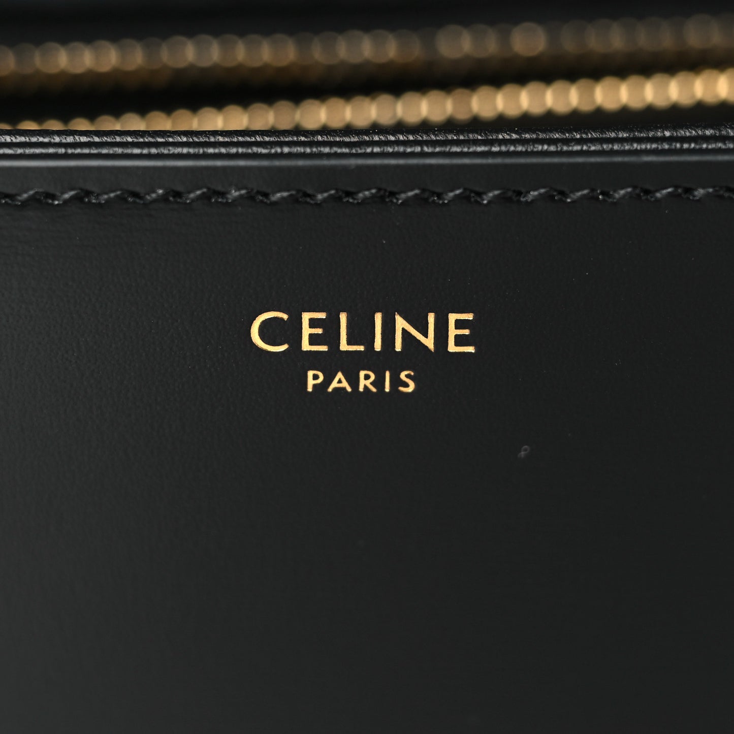 Shiny Calfskin Teen Triomphe Black