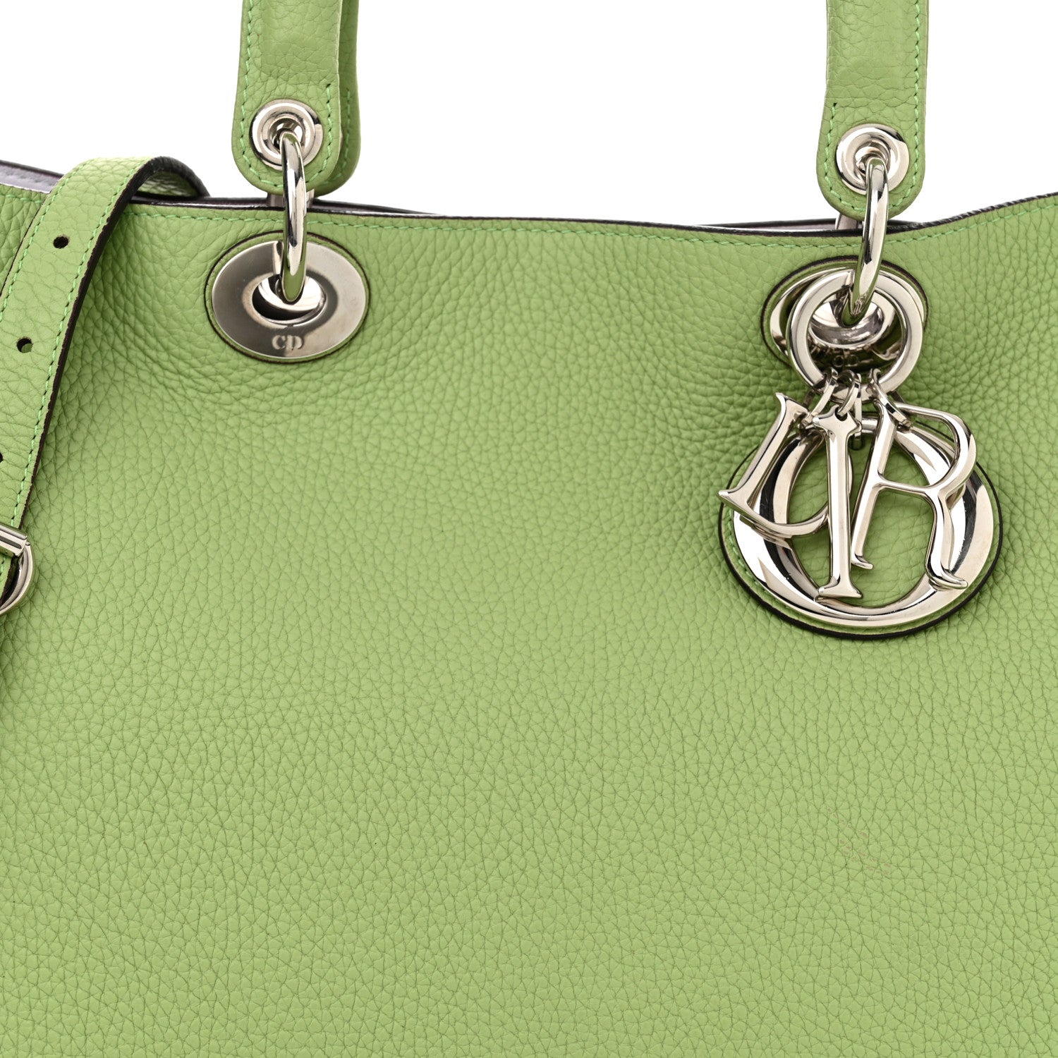 Christian Dior Bullcalf Large Diorissimo Light Green 10 of 16
