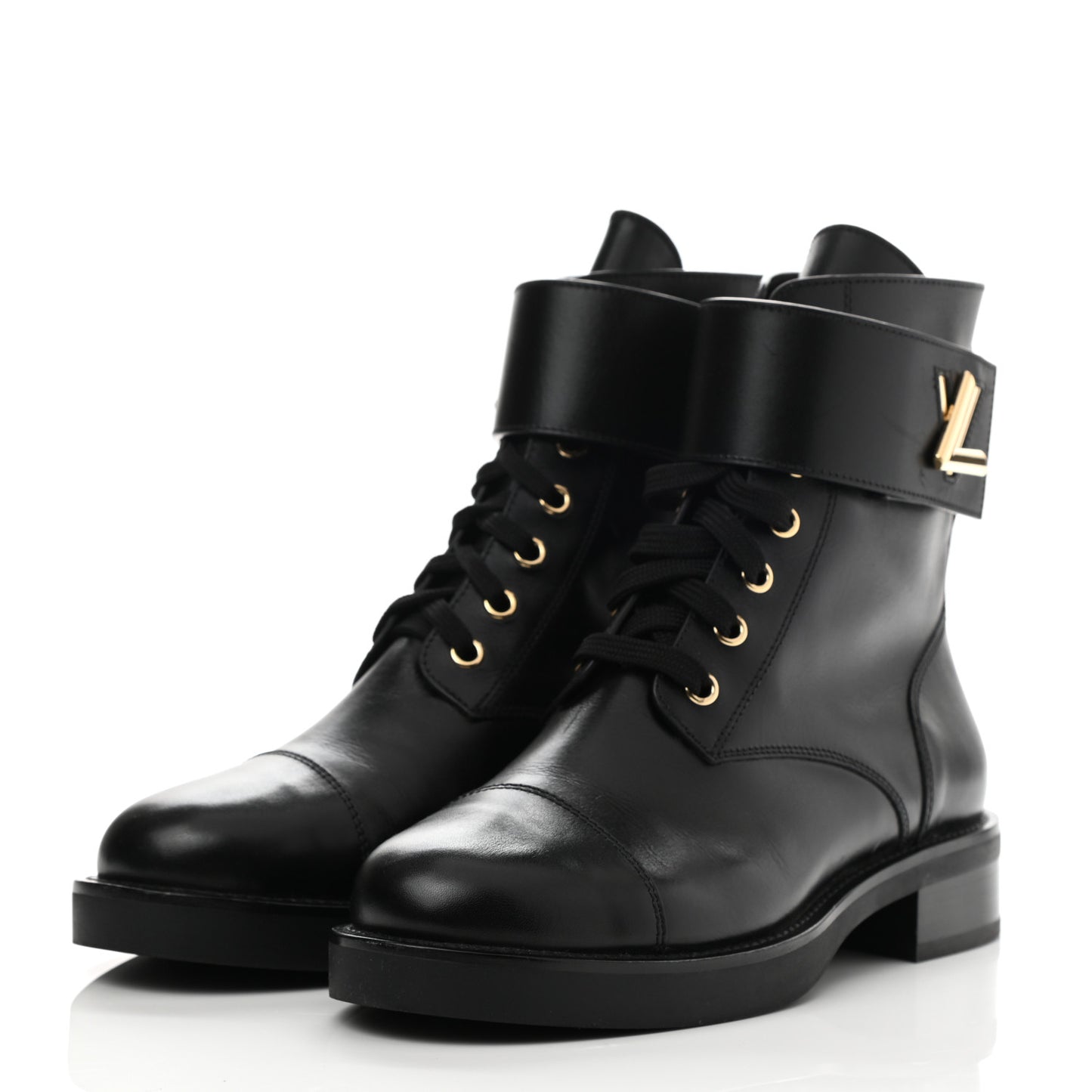 Calfskin Wonderland Ranger Boots 37.5 Black