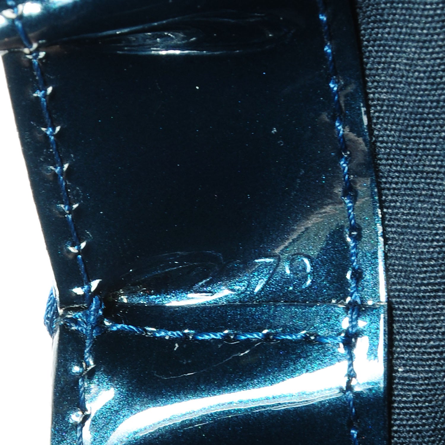 Louis Vuitton Vernis Wilshire PM Blue Nuit 7 of 7