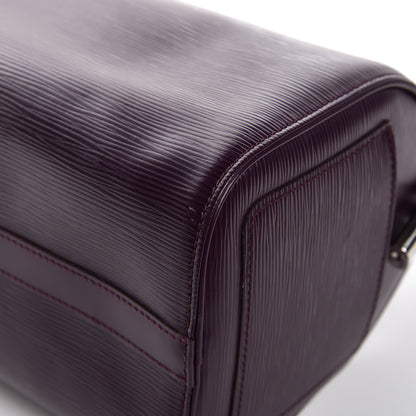 Louis Vuitton Epi Speedy 25 Cassis 11 of 12