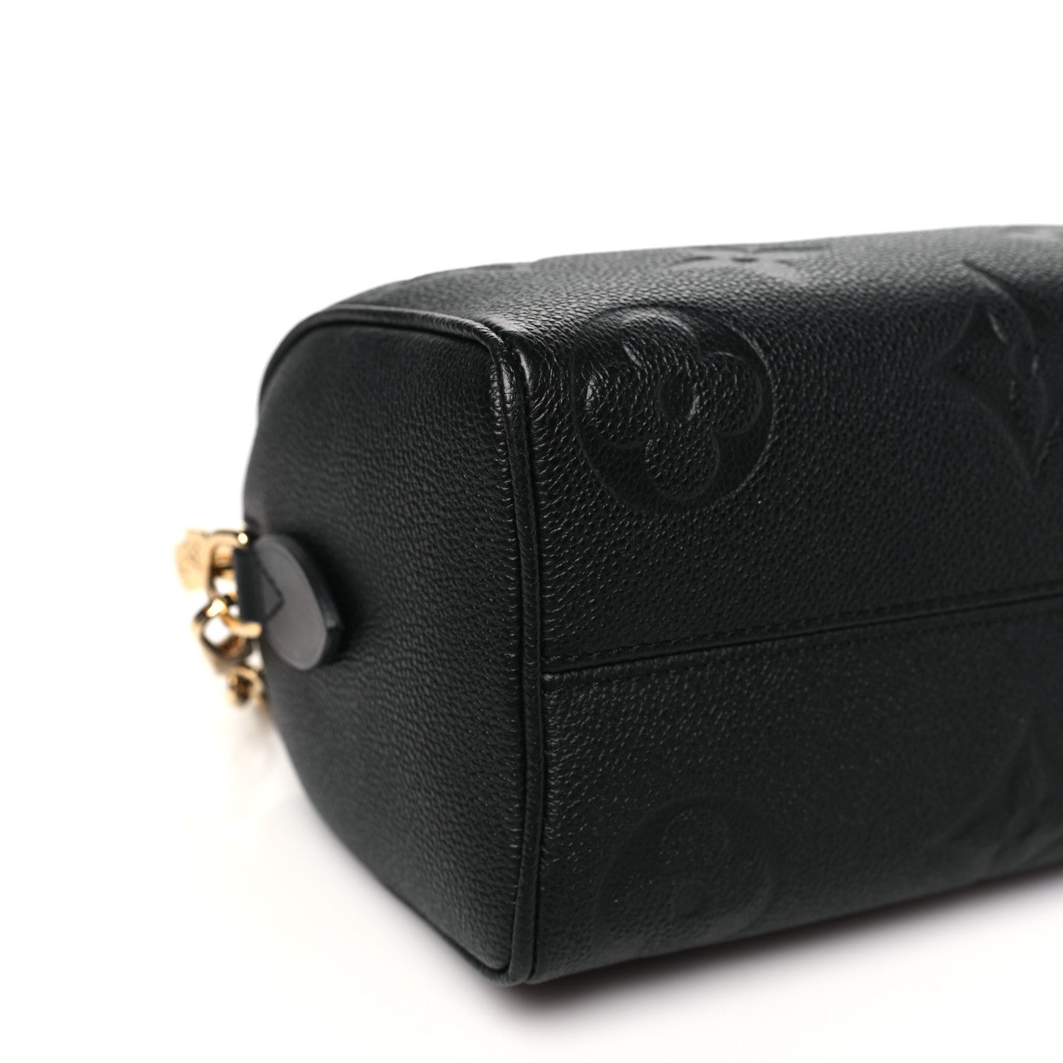 Louis Vuitton Empreinte Monogram Giant Speedy Bandouliere 20 Black 8 of 9