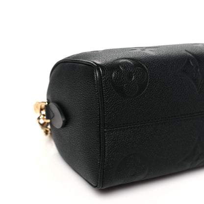 Louis Vuitton Empreinte Monogram Giant Speedy Bandouliere 20 Black 8 of 9