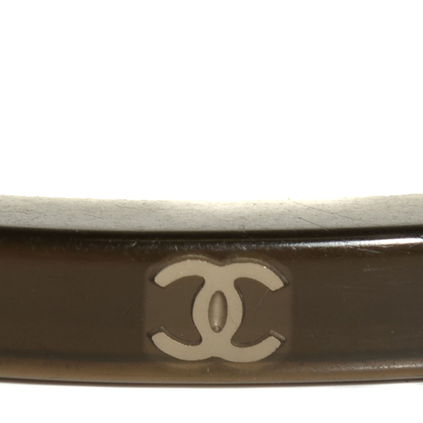 Resin CC Bangle Black