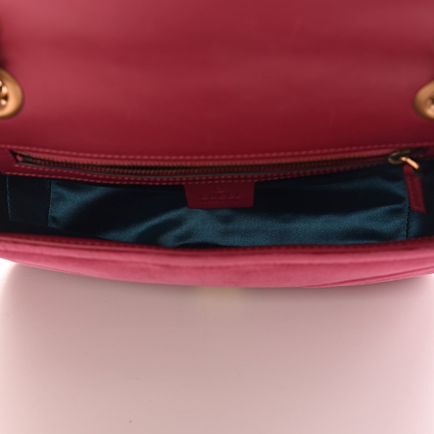 Velvet Matelasse Small GG Marmont Shoulder Bag Light Raspberry Rose