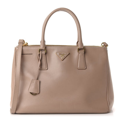 Prada Saffiano Medium Galleria Double Zip Tote Cammeo 1 of 12