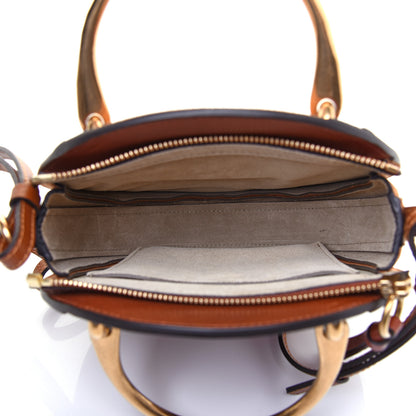 Chloe Shiny Goatskin Smooth Calfskin Suede Small Pixie Bag Saffron Red 5 of 10