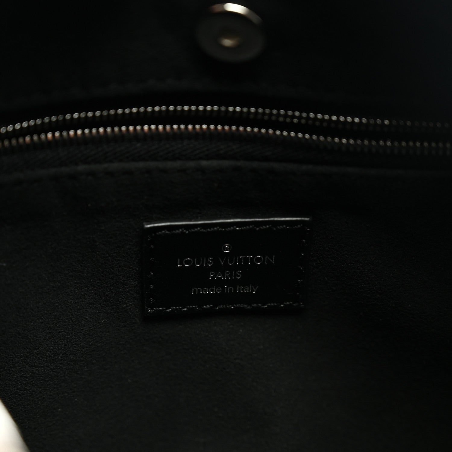 Louis Vuitton Lambskin CarryAll Cargo Vibe PM Black Black 6 of 9