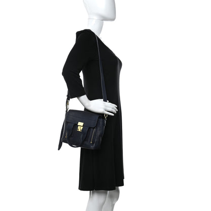 3.1 Phillip Lim Textured Calfskin Mini Pashli Satchel Ink 2 of 12