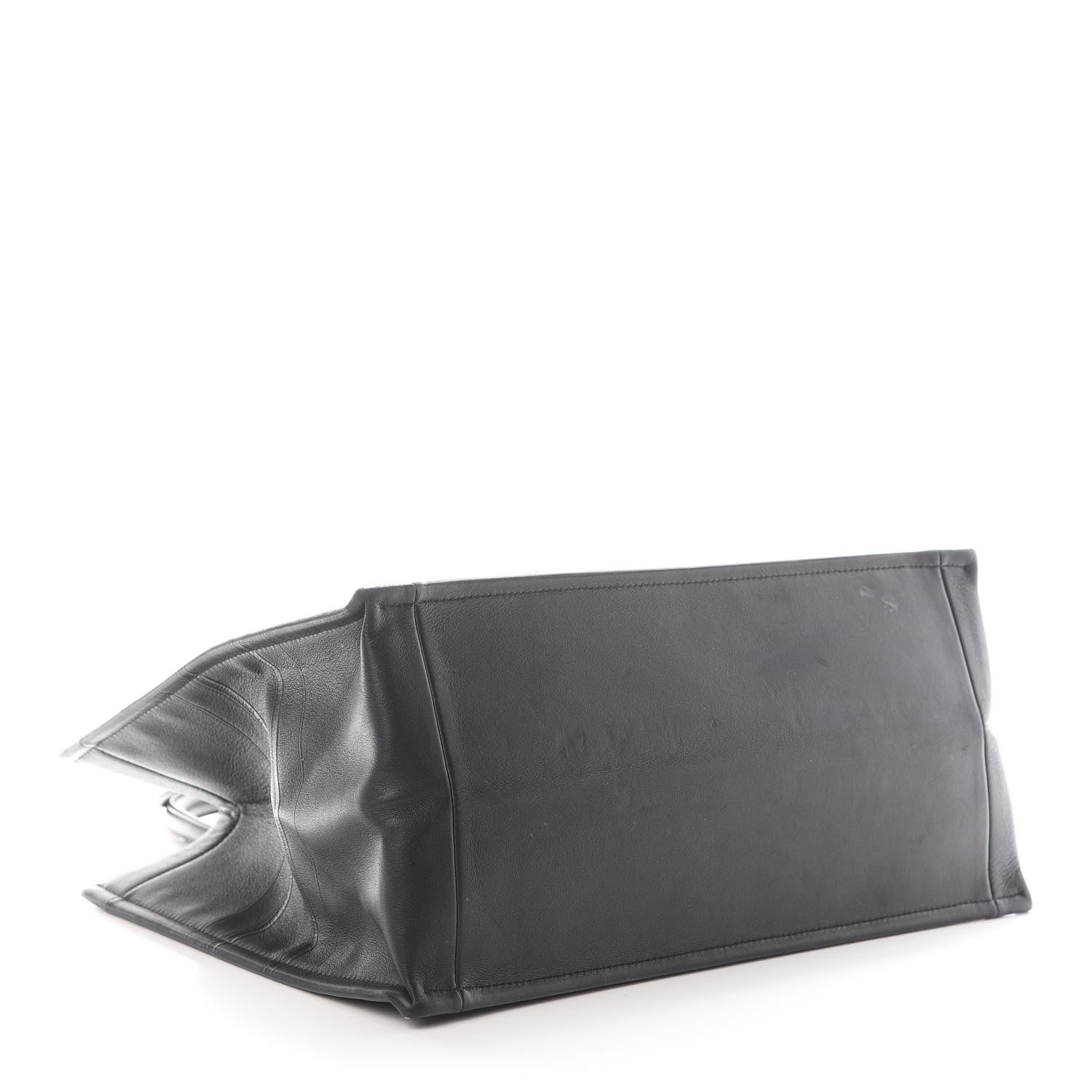 Christian Dior Calfskin Embossed Medium Book Tote Black 4 of 6