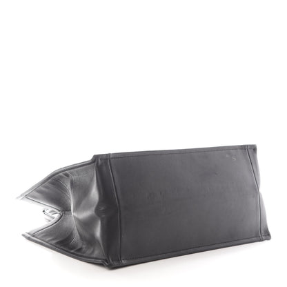 Christian Dior Calfskin Embossed Medium Book Tote Black 4 of 6