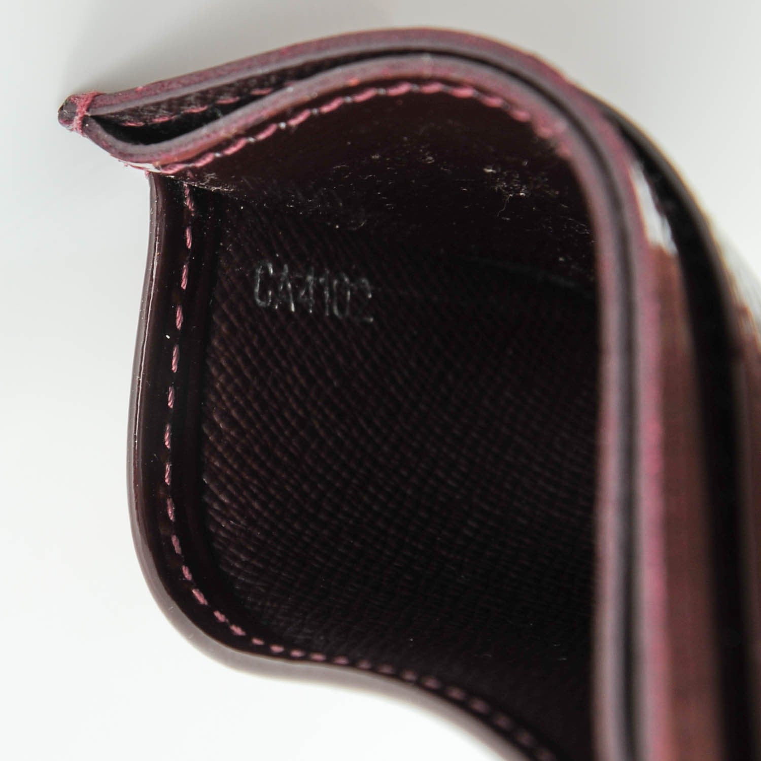 Louis Vuitton Electric Epi Card Holder Prune 7 of 7