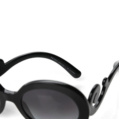 Prada Baroque Sunglasses SPR 27N Black 6 of 8