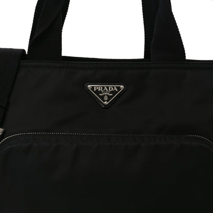 Prada Nylon Vela Baby Bag Black 7 of 9
