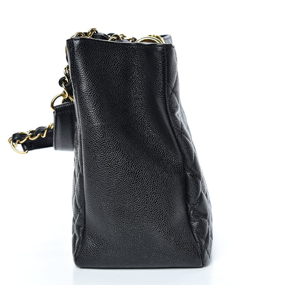 Chanel Caviar Quilted Grand Shopping Tote GST Black 11 of 11
