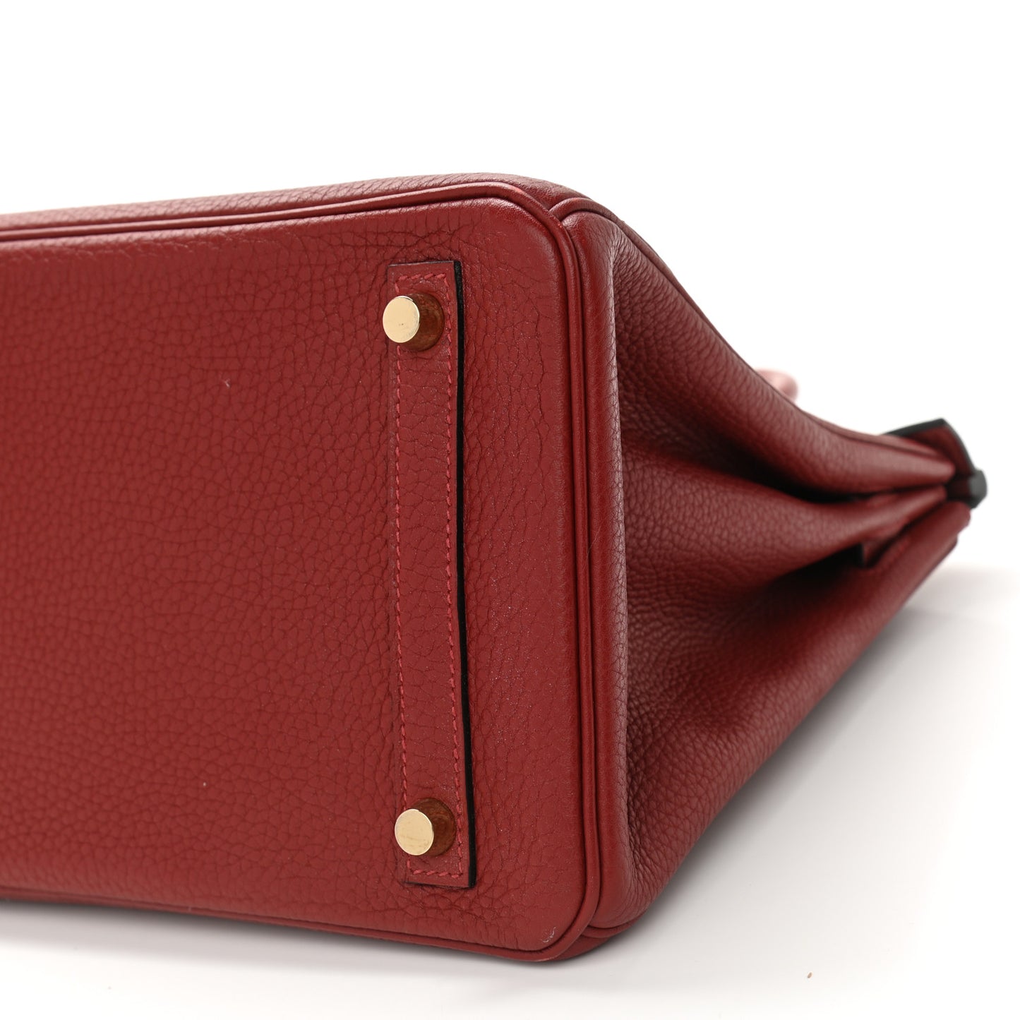 Taurillon Clemence Birkin 30 Rouge H