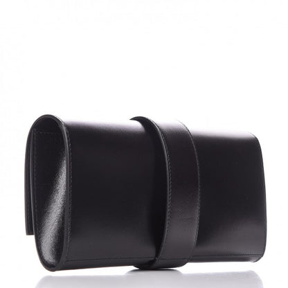 Hermes Tadelakt Medor 23 Clutch Black 3 of 8