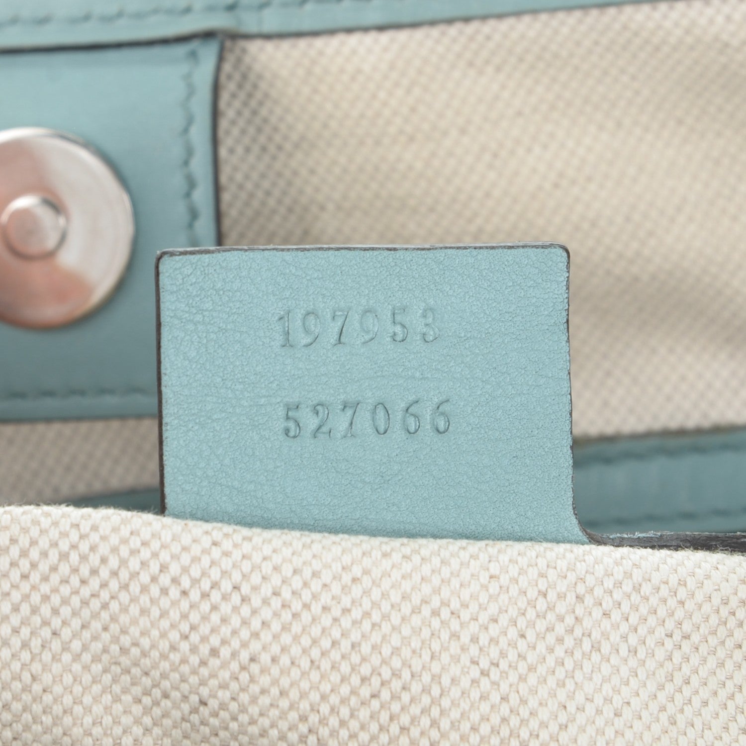 Gucci Imprime Monogram Medium Joy Tote Light Blue 1 of 1
